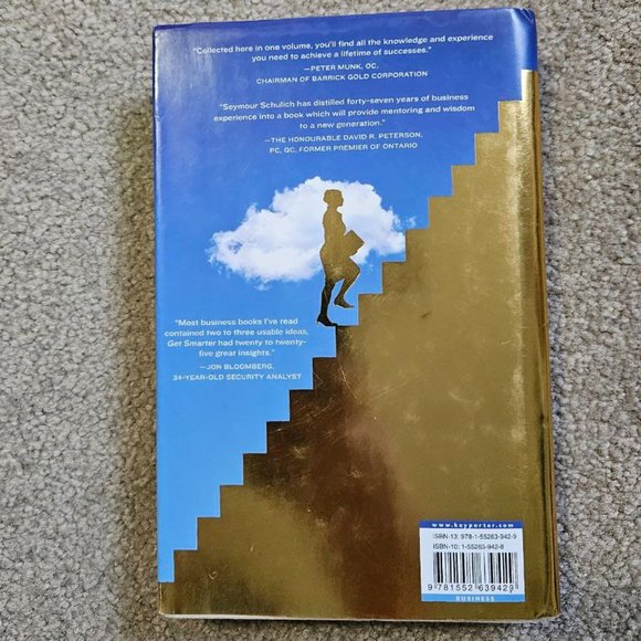 4/$20 Get Smarter: Life and Business Lessons by Seymour Schulich - Hardcover - Picture 5 of 5